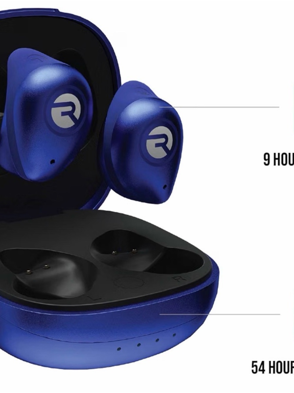 Fitness Earbuds True Wireless Bluetooth Earphones — Blue